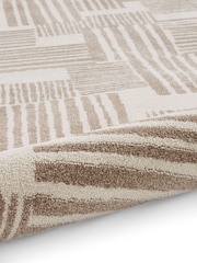 Catherine Lansfield Natural Blocks Modern Abstract Rug - Image 6 of 6