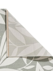 Catherine Lansfield Green Sorral Leaves Botanical Rug - Image 3 of 6