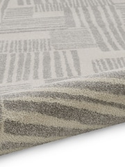 Catherine Lansfield Grey Blocks Modern Abstract Rug - Image 6 of 6
