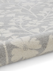 Catherine Lansfield Grey Grace Floral Rug - Image 6 of 6