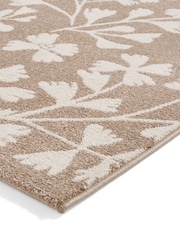 Catherine Lansfield Natural Grace Floral Rug - Image 6 of 6