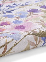 Catherine Lansfield Purple Country Floral Print Rug - Image 6 of 6