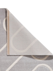 Catherine Lansfield Grey Linear Curve Modern Geometric Rug - Image 3 of 6