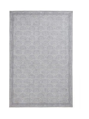 Catherine Lansfield Silver Deco Peacock Washable Rug - Image 2 of 6