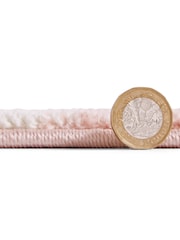 Catherine Lansfield Pink Grace Floral Rug - Image 5 of 6
