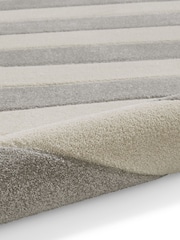 Catherine Lansfield Grey Cove Stripe Modern Linear Rug - Image 6 of 6