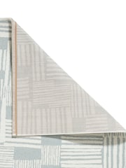 Catherine Lansfield Green Blocks Modern Abstract Rug - Image 3 of 6