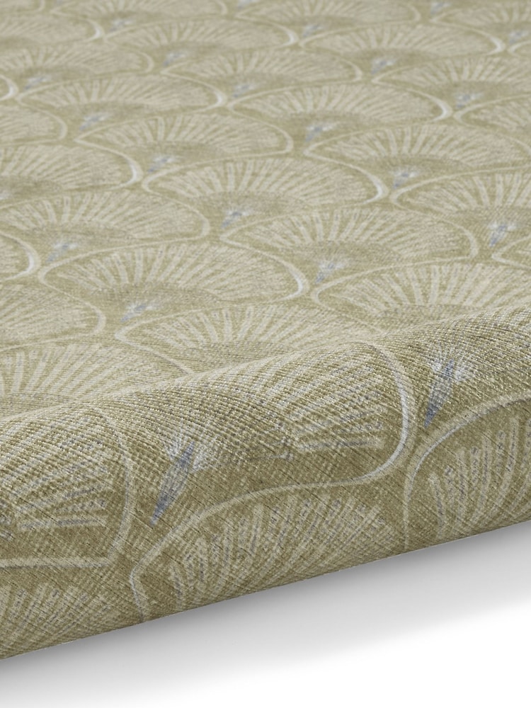 Catherine Lansfield Green Deco Peacock Washable Rug - Image 6 of 6 Catherine Lansfield Green Deco Peacock Washable Rug - Image 6 of 6