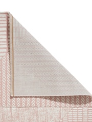 Catherine Lansfield Pink Larsson Modern Abstract Rug - Image 3 of 6