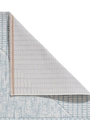 Catherine Lansfield Blue Larsson Modern Abstract Rug - Image 3 of 6
