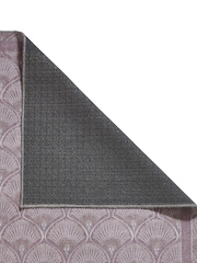 Catherine Lansfield Purple Deco Peacock Washable Rug - Image 3 of 6