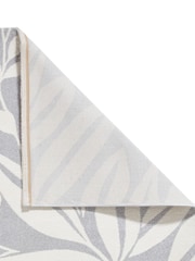 Catherine Lansfield Grey Sorral Leaves Botanical Rug - Image 3 of 6