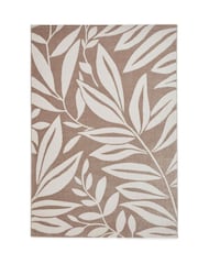 Catherine Lansfield Natural Sorral Leaves Botanical Rug - Image 2 of 6