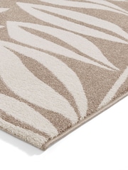 Catherine Lansfield Natural Sorral Leaves Botanical Rug - Image 4 of 6