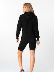 Hype. Womens Drawcord Pullover Black Hoodie - Image 3 of 6