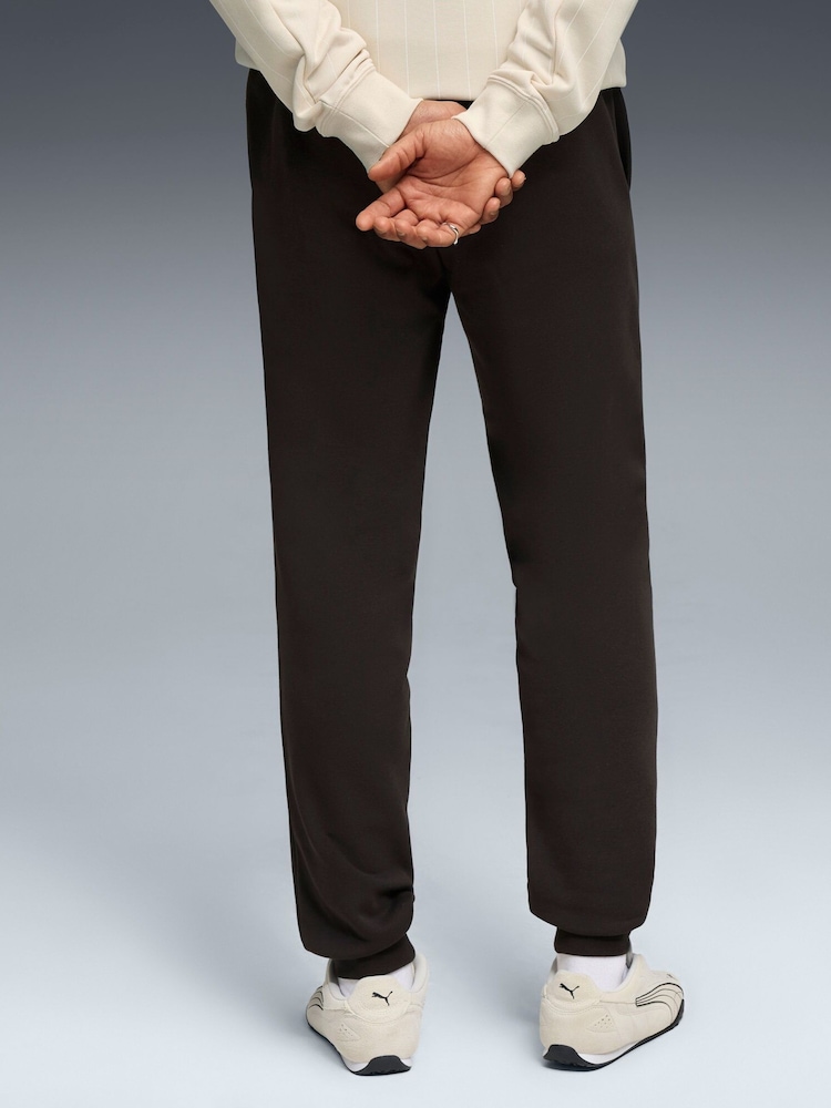 Puma Black Mens Classic Graphic Joggers - Image 1 of 5
