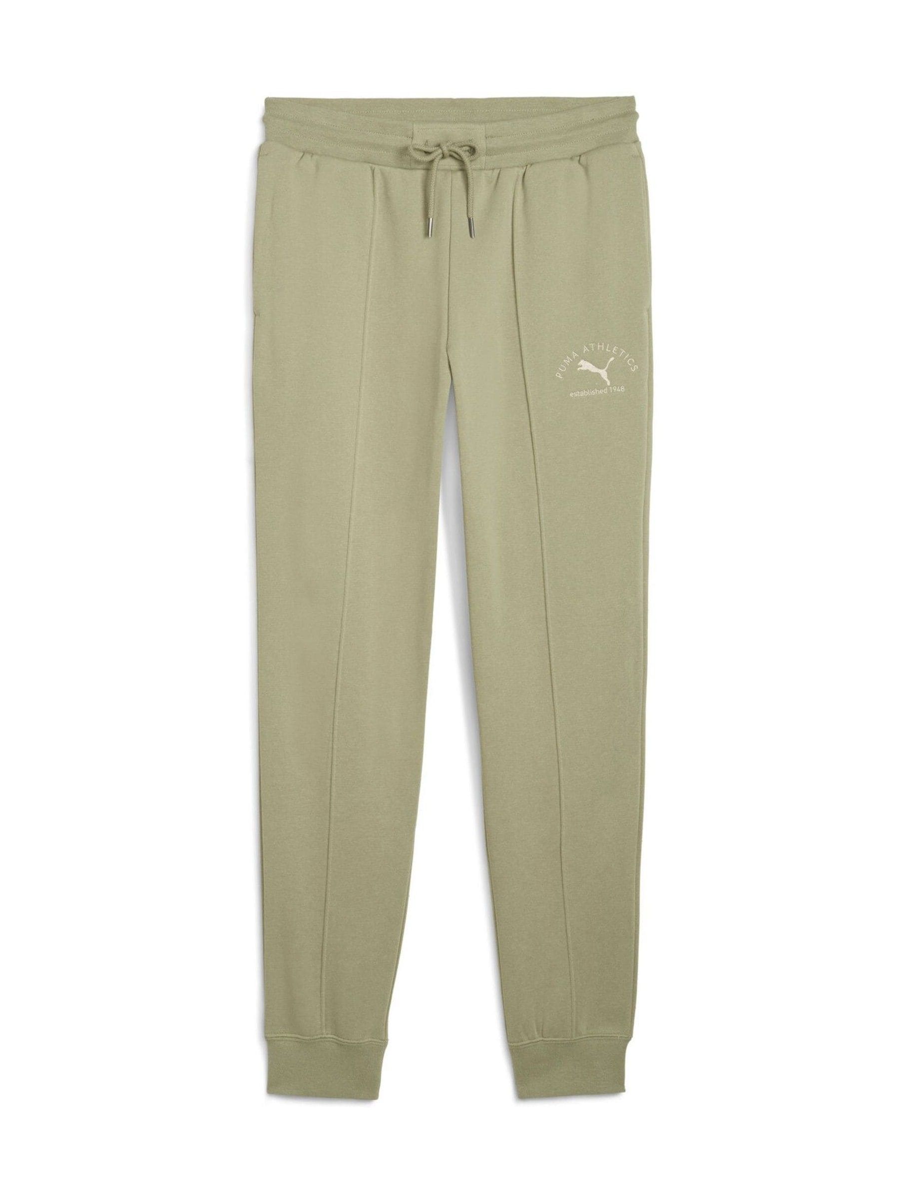 Buy Puma Khaki Green Mens Classic Graphic Joggers from Next Netherlands