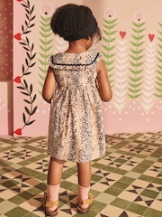 Animal Print Cath Kidston Collar Dress (3mths-8yrs) - Image 2 of 8