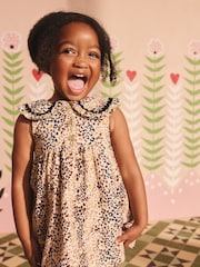 Animal Print Cath Kidston Collar Dress (3mths-8yrs) - Image 3 of 8