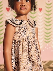 Animal Print Cath Kidston Collar Dress (3mths-8yrs) - Image 4 of 8