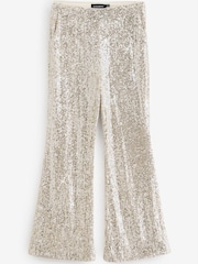 Sosandar Gold Sequin Trousers - Image 1 of 1