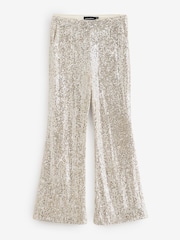 Sosandar Gold Sequin Trousers - Image 1 of 1