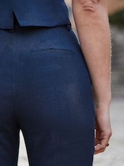 Sosandar Blue Kick Flare Trousers - Image 5 of 5