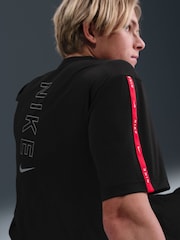 Nike Black Mens Sportswear CS Dri-FIT T-Shirt - Image 4 of 5
