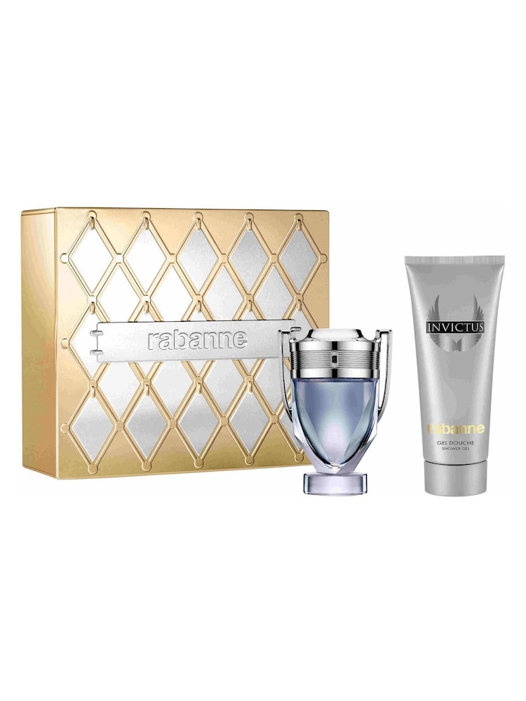 Rabanne Invictus Eau de Toilette 50ml Gift Set - Image 1 of 3 Rabanne Invictus Eau de Toilette 50ml Gift Set - Image 1 of 3