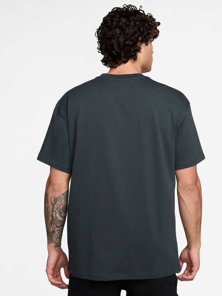 Nike Dark Seaweed Green Mens Sportswear T-Shirt M90 Air HO25 - Image 2 of 3