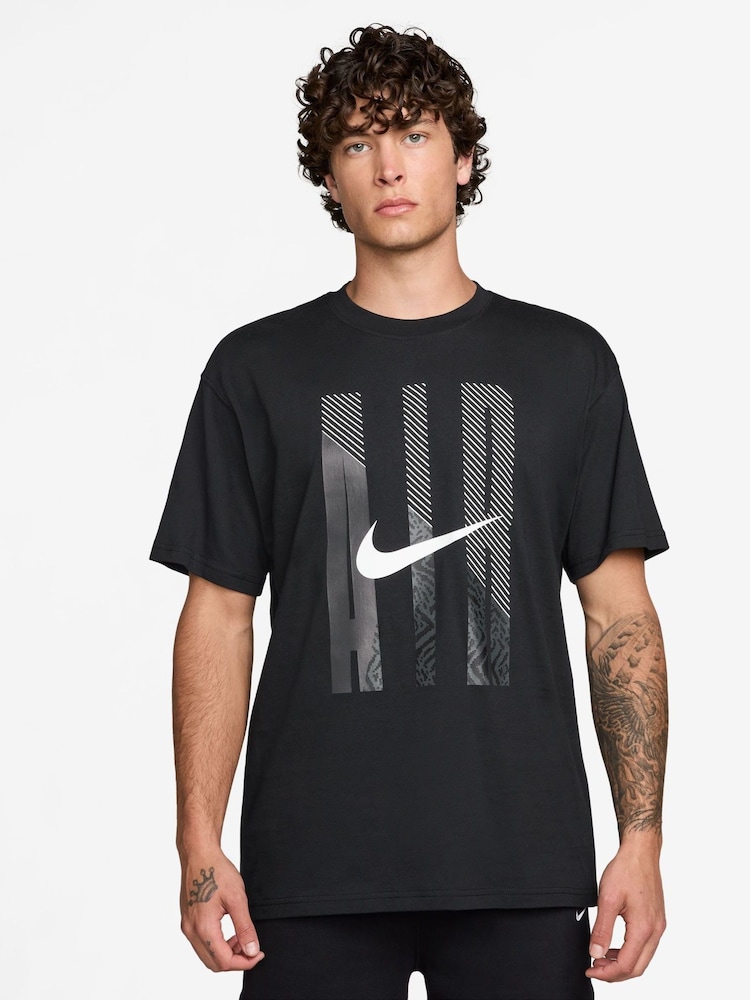 Nike Black Mens Sportswear T-Shirt M90 Air HO25 - Image 1 of 3