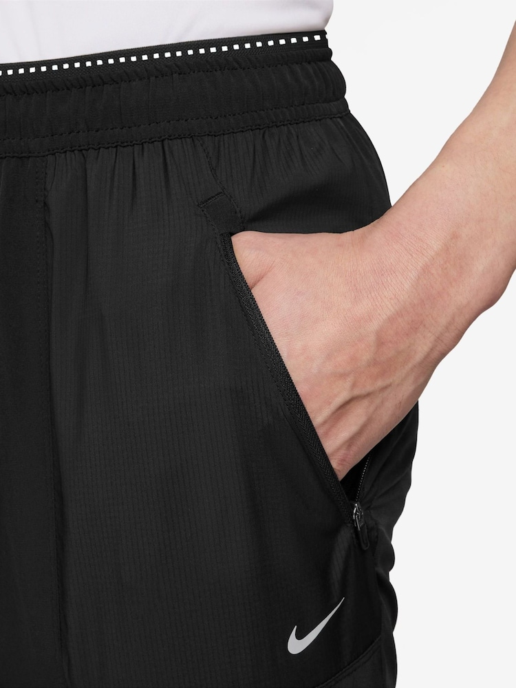 Nike Black Dri-FIT Reflective Running Joggers - Image 3 of 3
