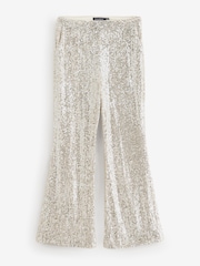 Sosandar Gold Sequin Trousers - Image 1 of 1