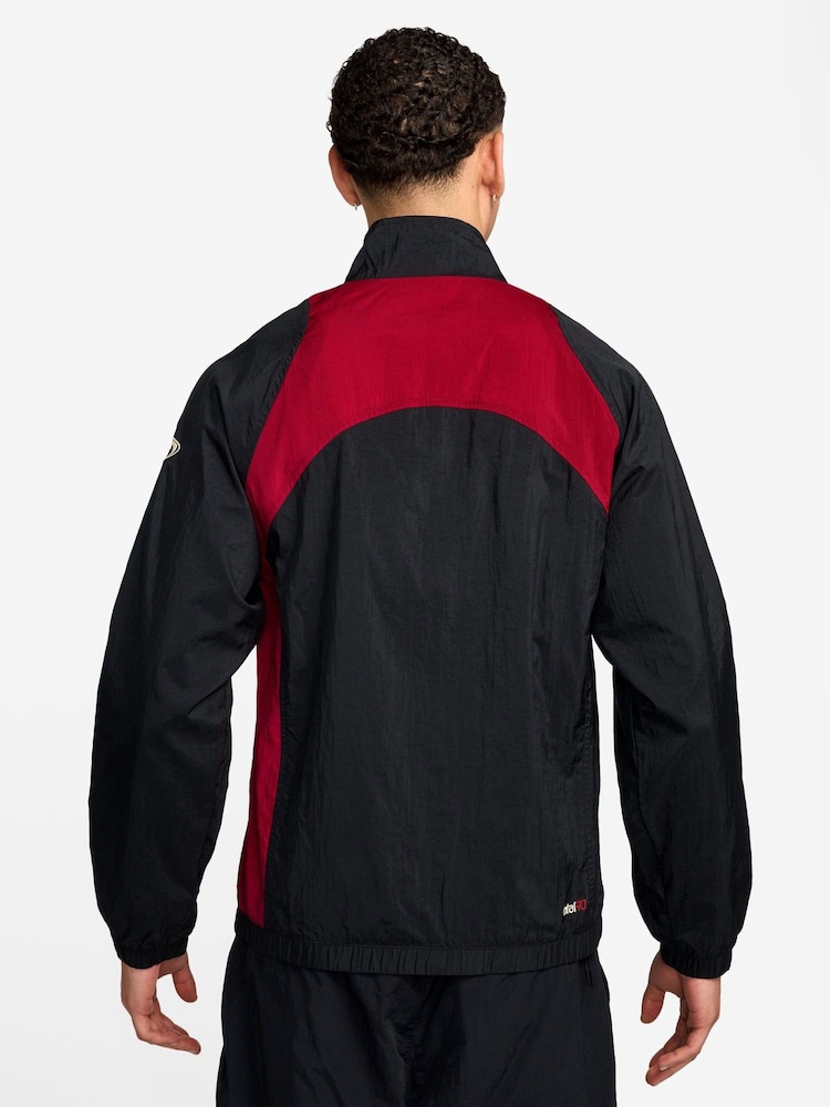 Nike Black/Red Total 90 Repel Football Track Jacket - Image 2 of 3