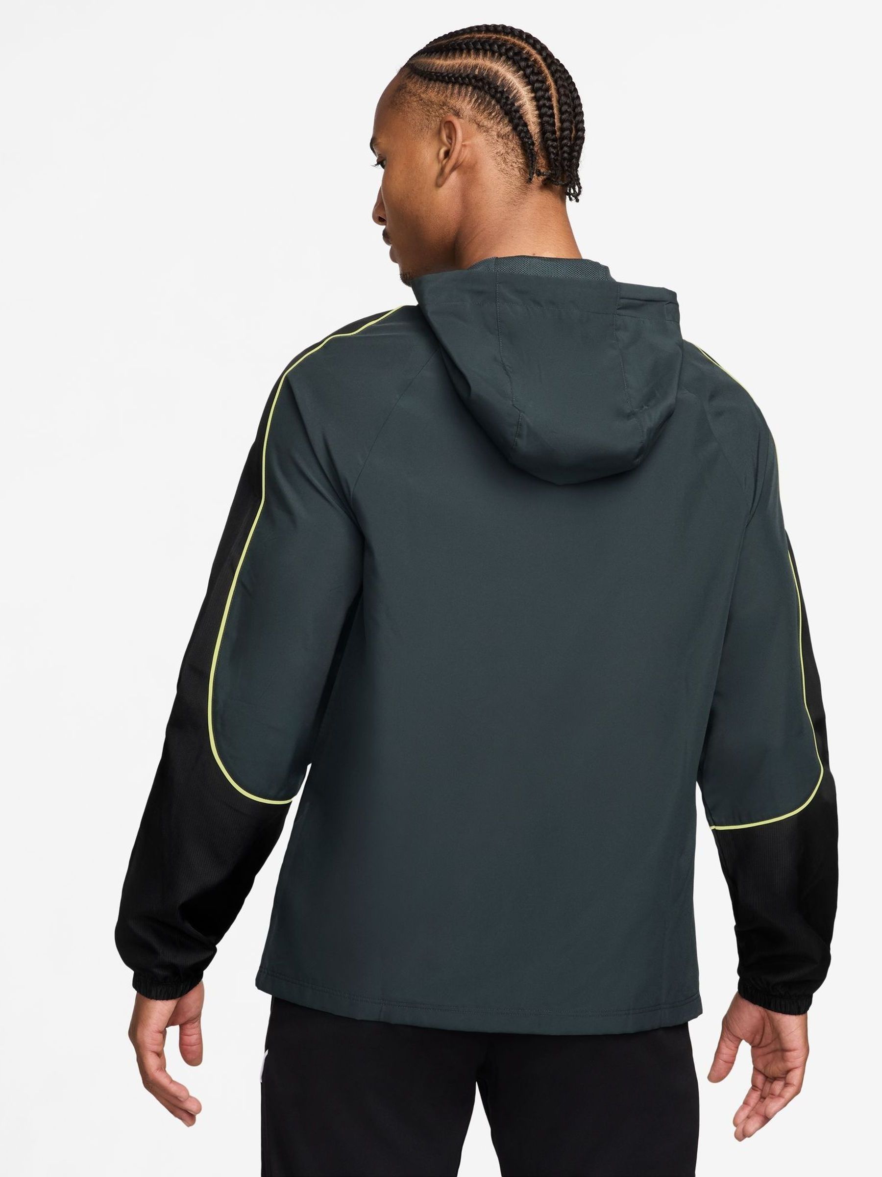 nike dark green jacket