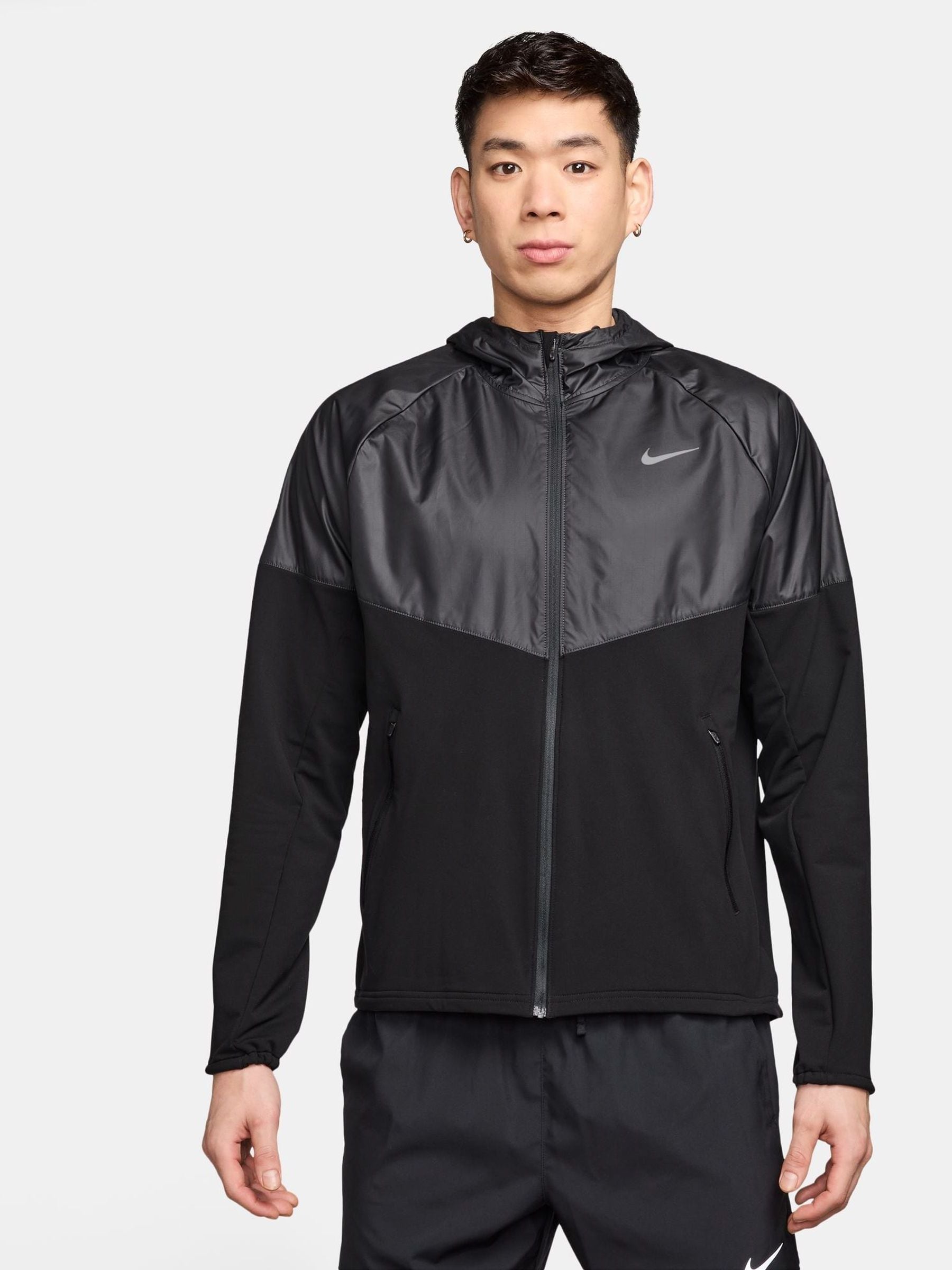 all black nike jacket