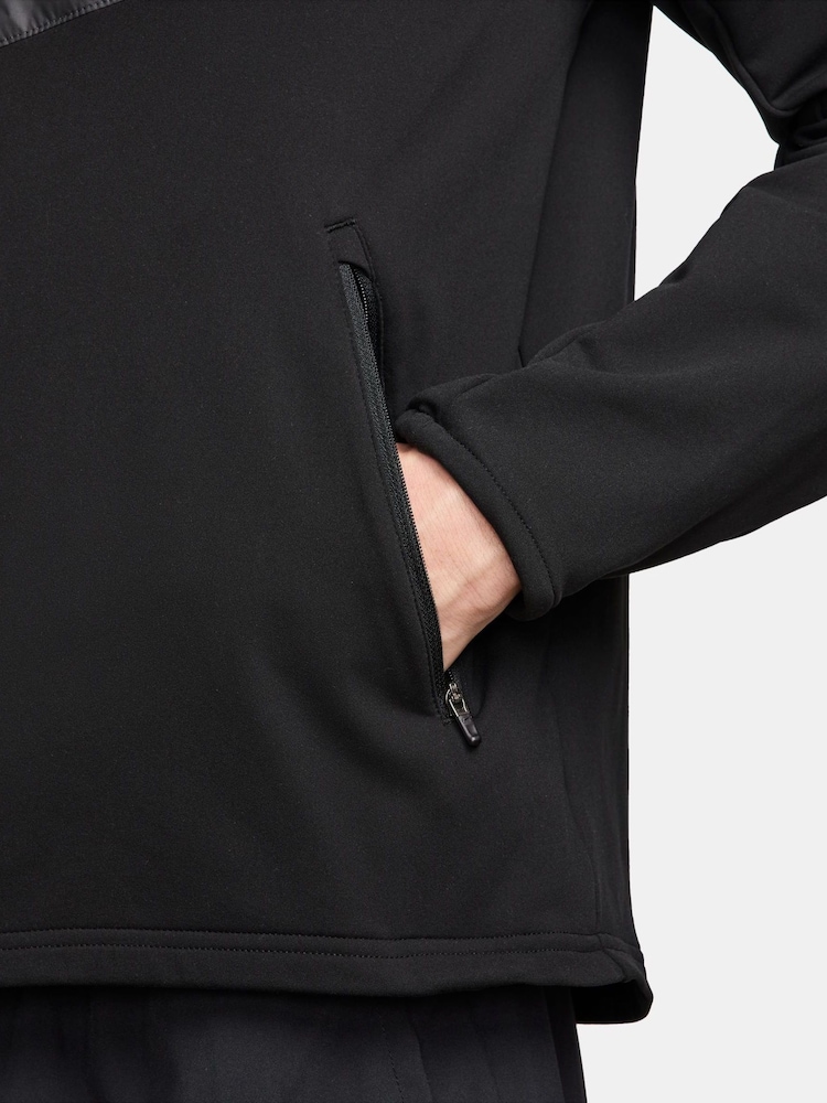 Negro - Chaqueta de running Nike Therma-FIT Miler Repel para invierno - Imagen 4 de 4