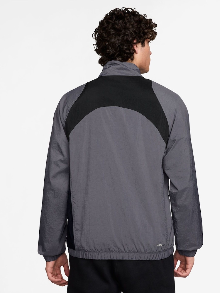 Nike Grey/Black Total 90 Repel Football Track Jacket - Image 2 of 3