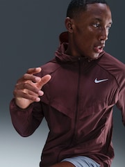 Nike Burgundy Dri-FIT Stride Woven Running Jacket - Image 6 of 6