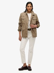 Superdry Natural 100% Cotton M65 Military Jacket - Image 2 of 5