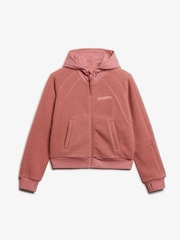 Superdry – Active Tech Fleece-Hoodie mit durchgehendem Reißverschluss - Bild 5 von 5