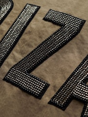 Superdry Brown Embellished M65 Military Jacket - Image 5 of 5