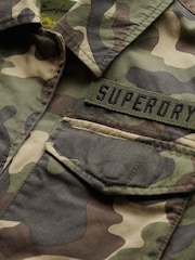 Superdry Green Embellished M65 Military Jacket - Image 5 of 5