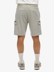 Superdry Grey Tech Logo Cargo Shorts - Image 5 of 7