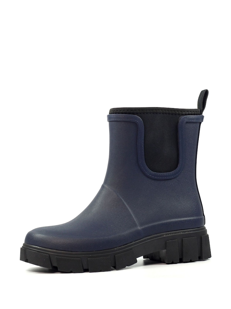 Blau - Lunar Lazy Dogz Lake knöchelhohe Gummistiefel - Bild 2 von 6 Blau - Lunar Lazy Dogz Lake knöchelhohe Gummistiefel - Bild 2 von 6