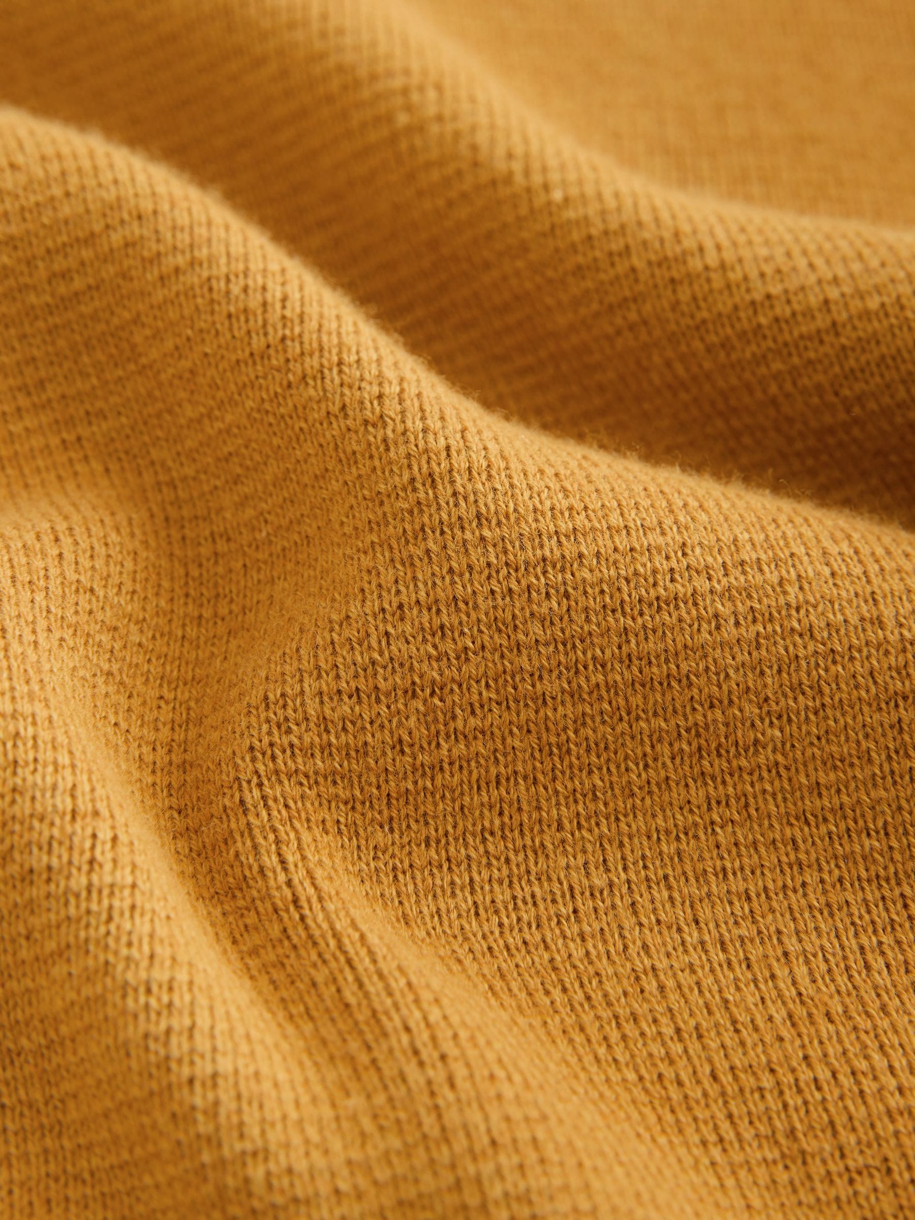 Buy Ochre Yellow Plain Quarter Zip Jumper from Next USA