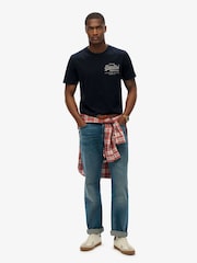 Superdry Blue Relaxed VL Tokyo T-Shirt - Image 2 of 5