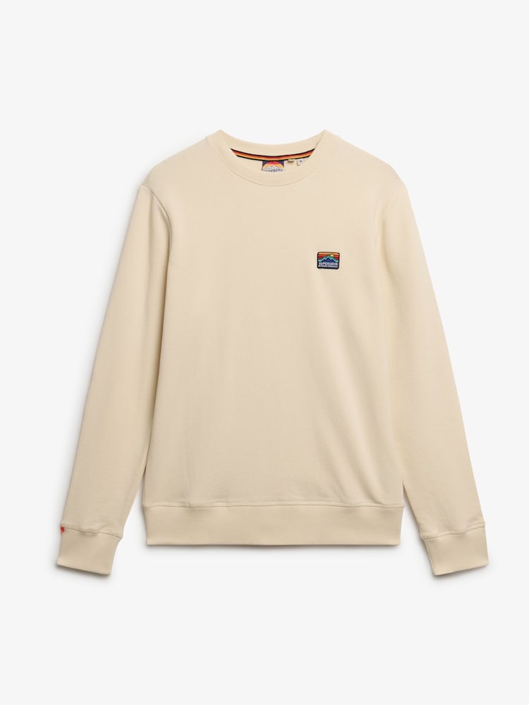 Superdry Natural Great Outdoors Relaxed Sweatshirt - Image 5 of 5