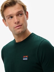 Superdry Green Great Outdoors Emb Relaxed T-Shirt - Image 3 of 7
