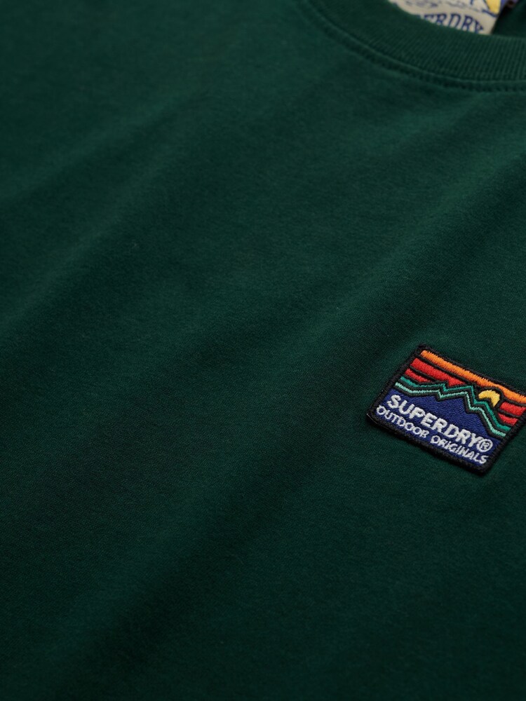 Superdry Green Great Outdoors Emb Relaxed T-Shirt - Image 7 of 7
